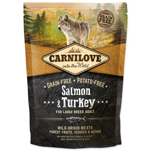 CARNILOVE Salmon & Turkey for Dog Large Breed Adult 1,5kg