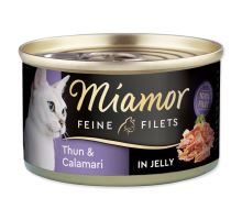 MIAMOR Feine Filets tuniak + kalamáre v želé 100g