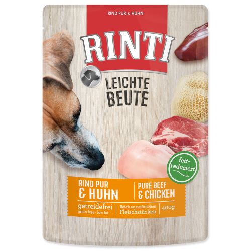 Kapsička RINTI Leichte Beute hovädzie + kura