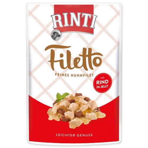 Kapsička RINTI Filetto kura + hovädzie v želé