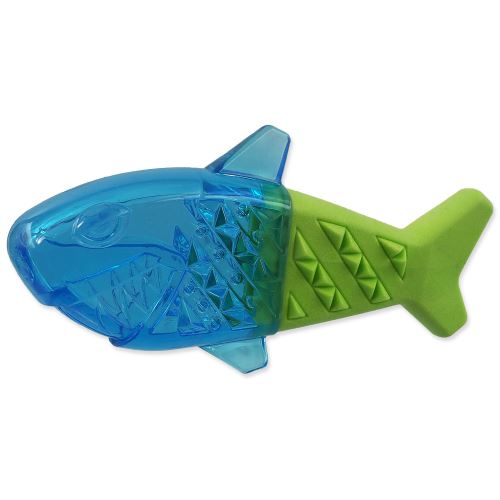 DF Žralok chladící zeleno-modrá 18x9x4cm