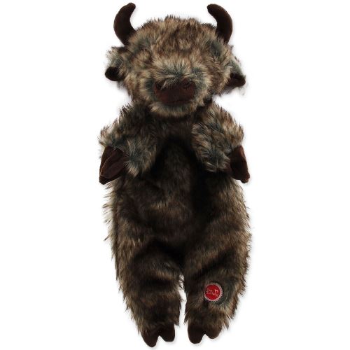 Hračka DOG FANTASY Skinneeez bizón plyšový 34 cm 1ks