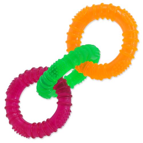 3 kruhy gumové farebné 16 cm