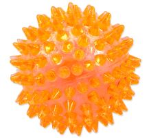 Loptička pískacie oranžový 8 cm