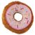 DOG FANTASY donut růžový 12,5cm 1ks