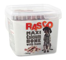 RASCO kosti kalciové so šunkou 570g