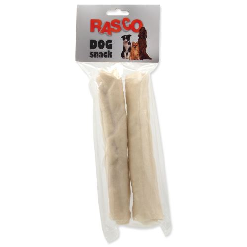 RASCO Tyčinky Dog byvolie biele 20 cm 2ks