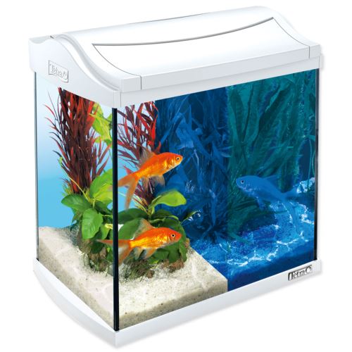 Akvárium set TETRA AquaArt LED Goldfish biele 35 x 25 x 35 cm 30l
