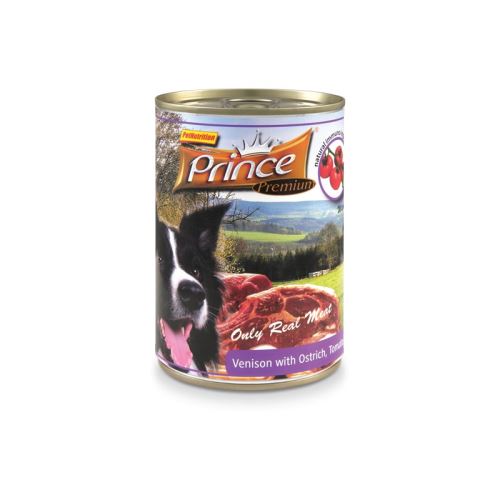 Prince premium zverina/pstros, rajce a mrkev 800g