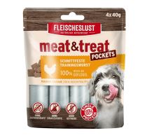 Meat &amp; treat poultry 4x40g