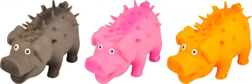 Flamingo Hračka latexové prasa pre psov 10 cm