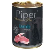PIPER PLATINUM PURE čisté jahňacie, konzerva pre psov, 400 g