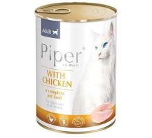 PIPER CAT konzerva pre mačky, s kuracím mäsom 400g